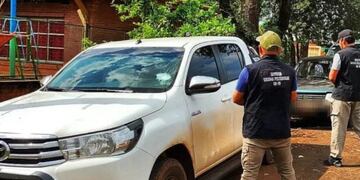 Puerto Rico: agentes policiales recuperaron una camioneta robada.