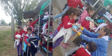Unidos contra el frío: Merendero de Villa Mercedes lanza campaña de recolección de abrigos.