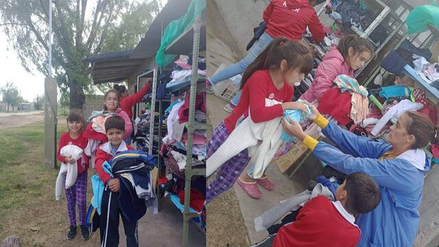 Unidos contra el frío: Merendero de Villa Mercedes lanza campaña de recolección de abrigos.