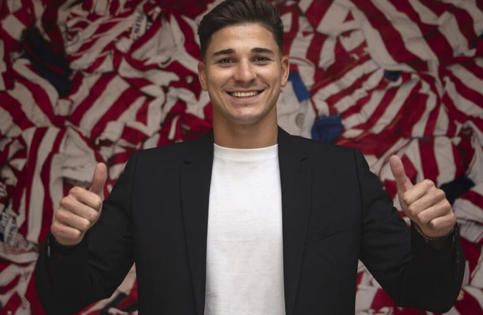 Furor por Julián Álvarez en el Atlético de Madrid: su camiseta vale más de 200 euros y es edición limitada