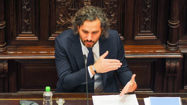 Santiago Cafiero, jefe de Gabinete.