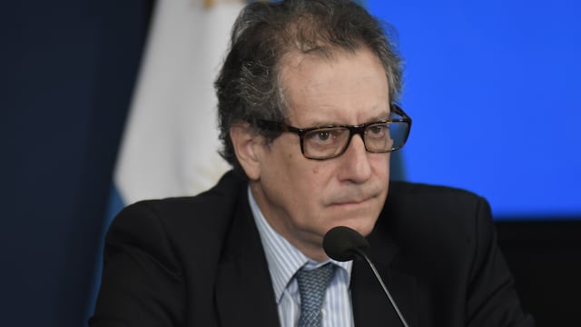 Miguel Pesce, presidente del Banco Central. 
Foto Federico Lopez Claro