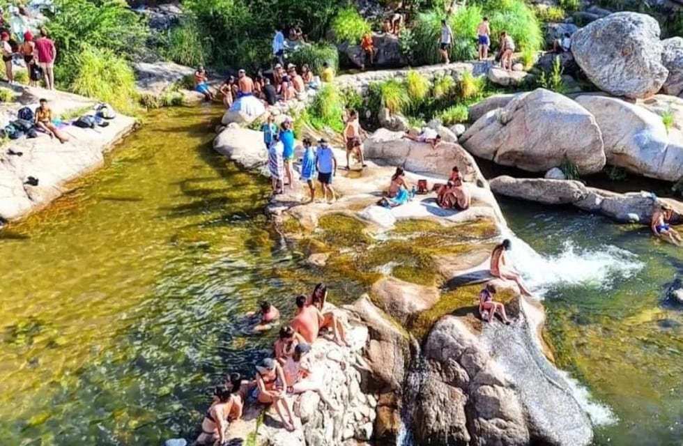 La Toma, el balneario de Córdoba con piletas naturales que es furor esta temporada 2024