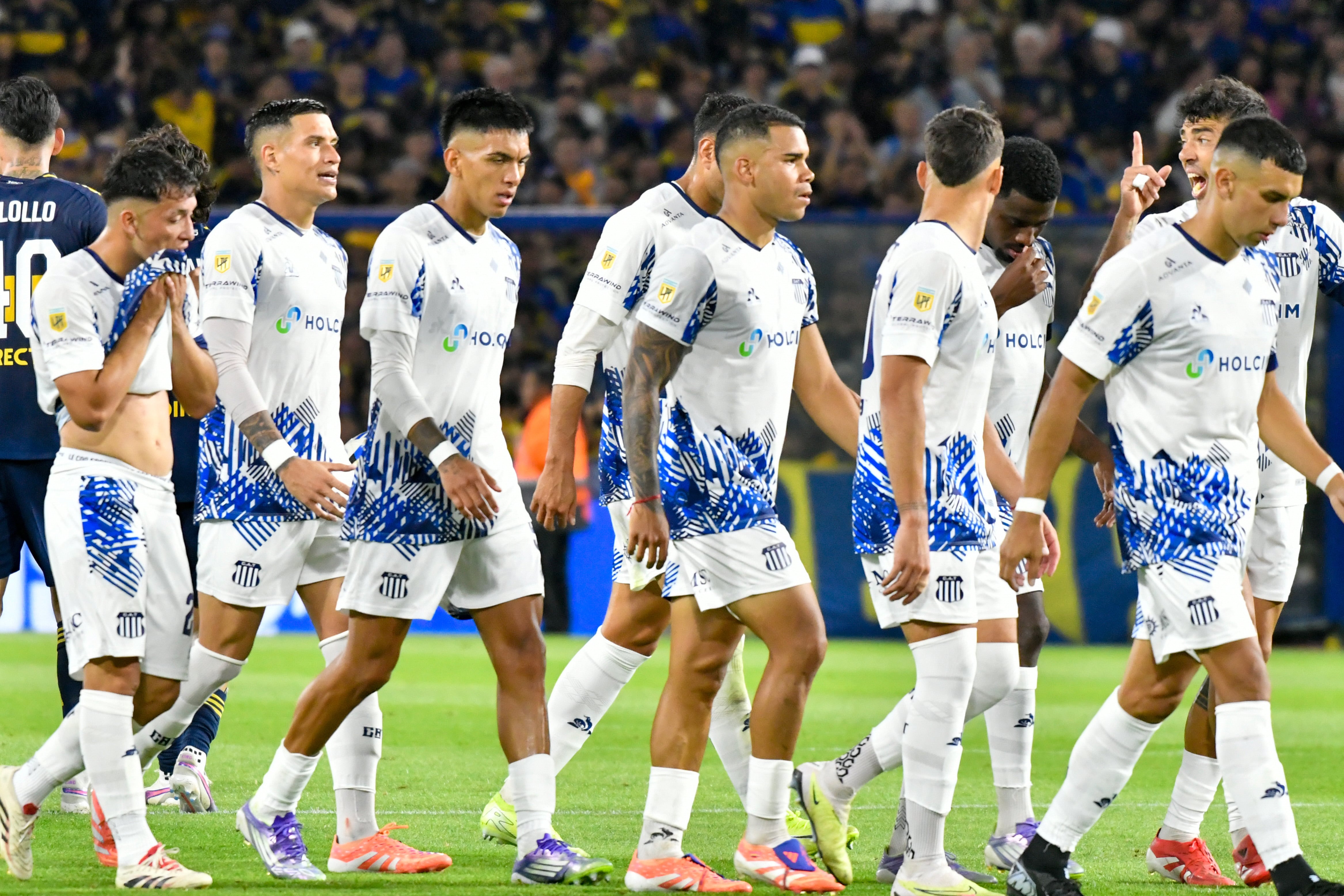 Talleres visitó a Boca por los octavos de final de la Liga Profesional. (Fotobaires)