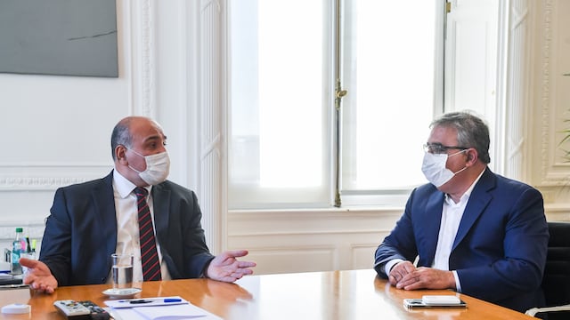 Manzur recibió a Raúl Jalil en Buenos Aires.