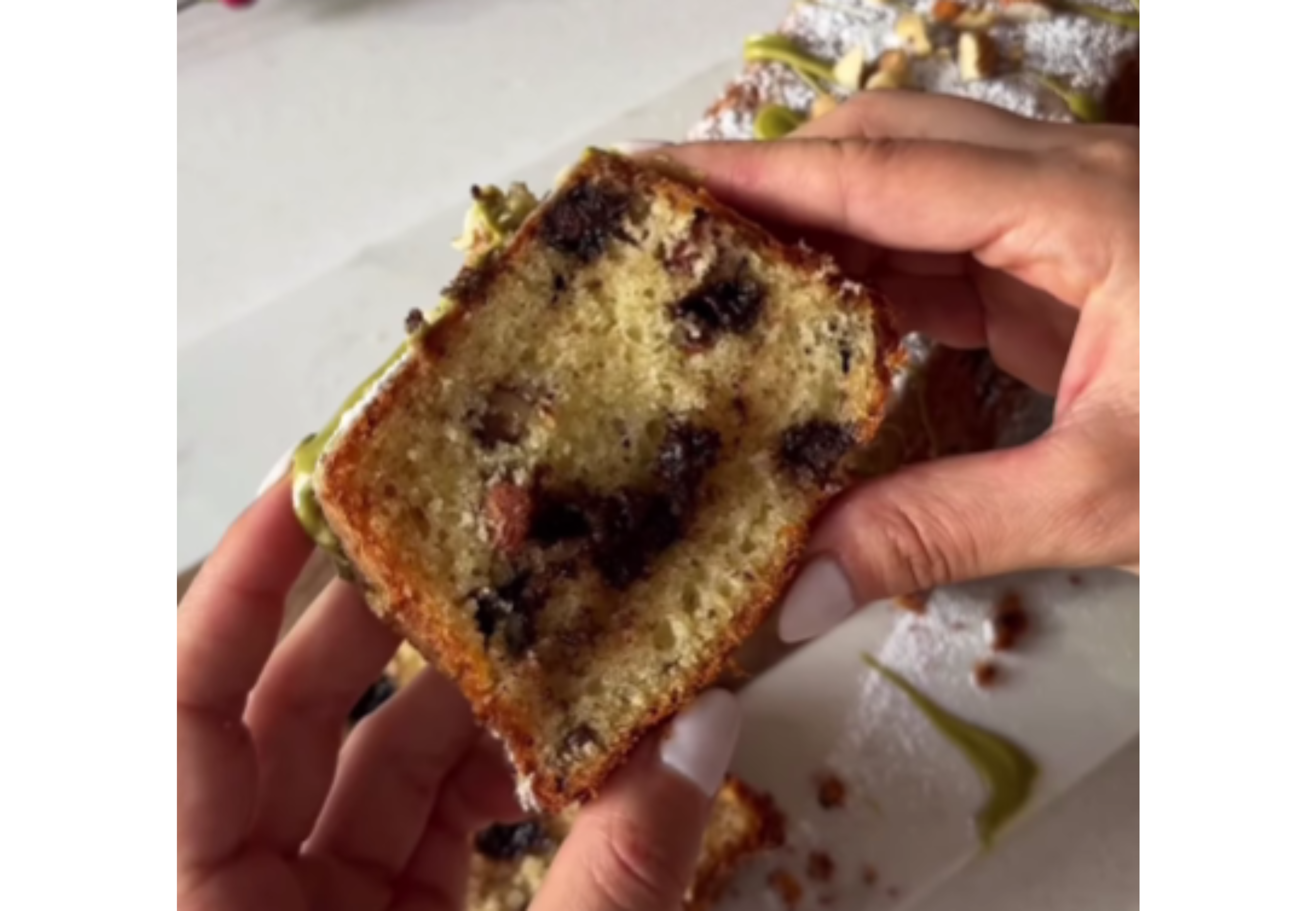 Así queda el budín.