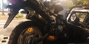 Le retuvieron la moto por no cumplir con las normativas