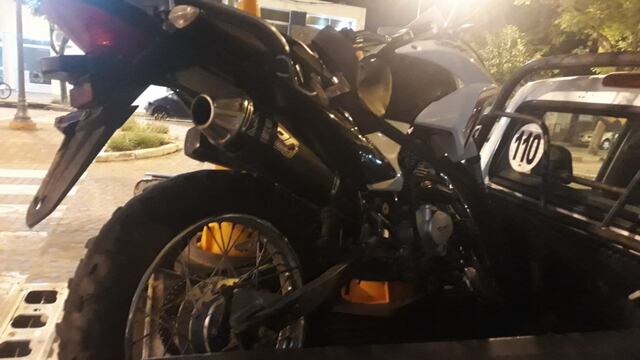 Le retuvieron la moto por no cumplir con las normativas