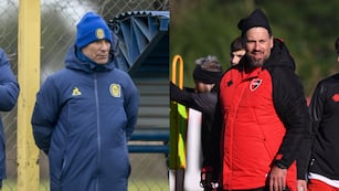 Ariel Holan y Cristian Fabbiani palpitan el debut de sus equipos en el Torneo Clausura 2025.