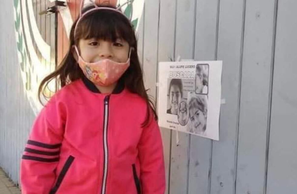 Una niña de 5 años gastó sus ahorros para aportar en la búsqueda de Guadalupe Lucero