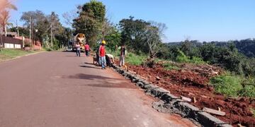 Comienza la construcción de la Costanera Este en Puerto Iguazú.