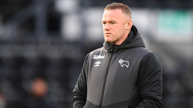 Wayne Rooney es el entrenador del Derby County.