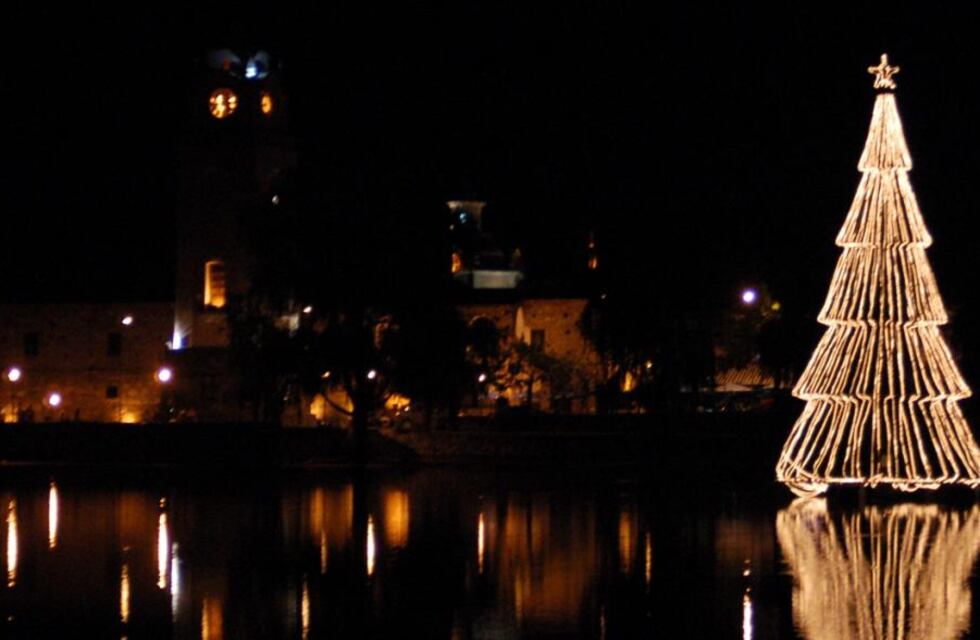 Los arbolitos se encendieron en el Día de la Inmaculada Concepción en San Luis