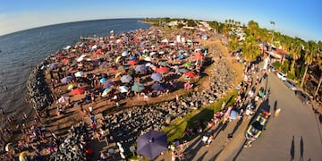 Playas en Miramar de Ansenuza (Gentileza Diego de la Cruz)