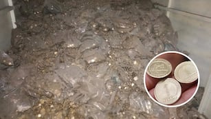 La Municipalidad subastó toneladas de cospeles en desuso.