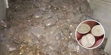 La Municipalidad subastó toneladas de cospeles en desuso.