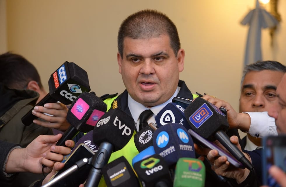 Incendios: Aclaraciòn del jefe de Policía, Joaquín Girvau