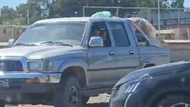 Carlos Munisaga, el recientemente electo de Rawson, impidió que un vecino arrojara basura en un descampado.