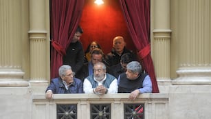 Reunión de la CGT con Diputados de Unión por la Patria
Foto Federico Lopez Claro
Hector Daer Pablo Moyano