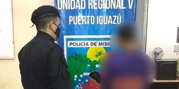 Un joven terminó detenido tras la sustracción de una garrafa en Colonia Wanda.
