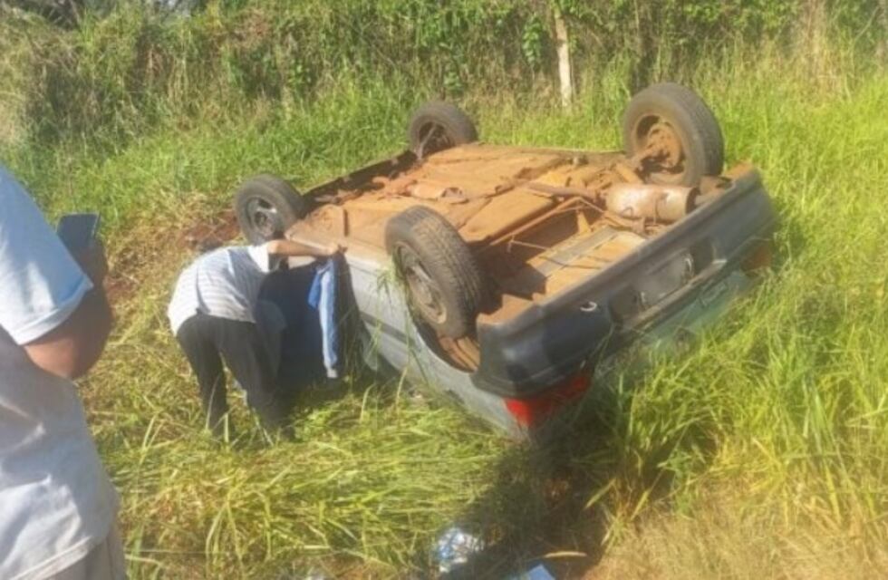 Accidente vial dejó como saldo a una mujer herida en Posadas