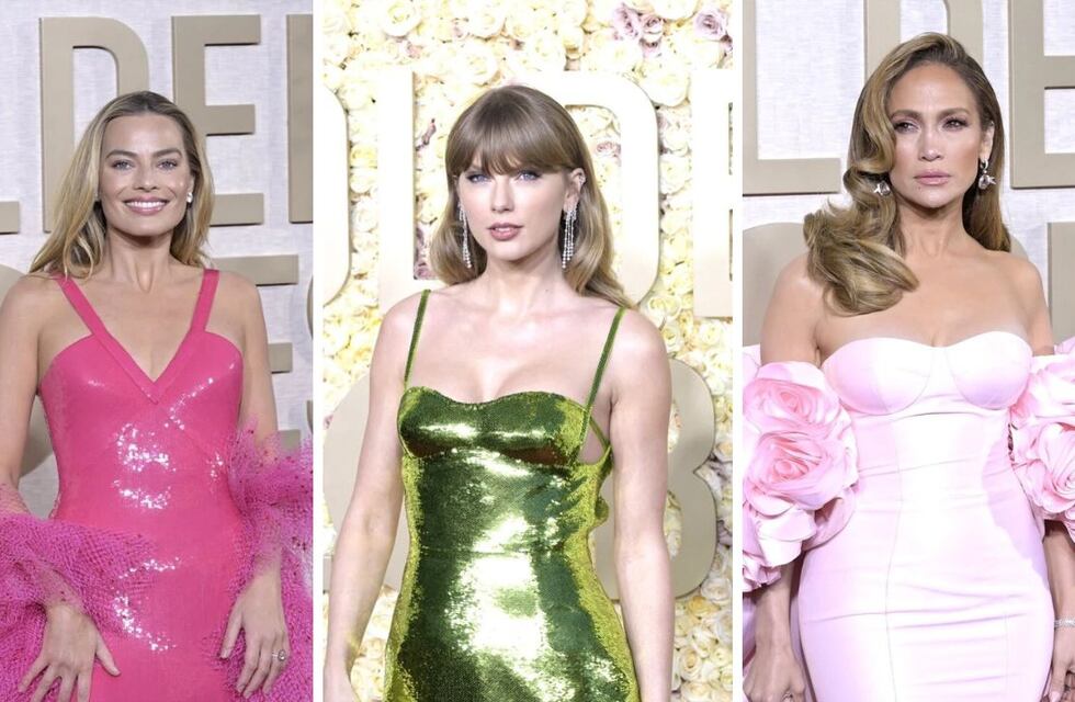 De Margot Robbie a Taylor Swift y Jennifer López: los looks de la alfombra roja de los Globos de Oro