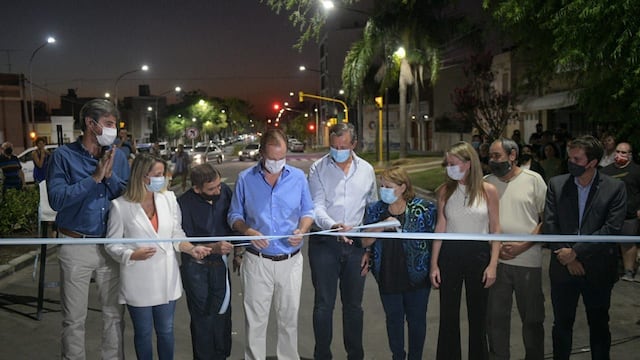 Inaguraron las obras de Boulevar Racedo.