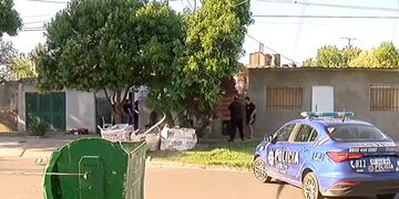 Los tiradores entraron a la vivienda de Khantuta al 1400 por un pasillo lindero.