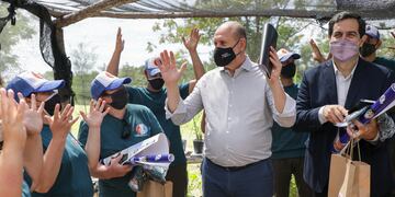 Perotti destacó el rol de los maestros en la pandemia (Gobierno de Santa Fe)