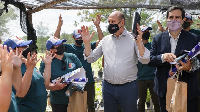 Perotti destacó el rol de los maestros en la pandemia (Gobierno de Santa Fe)