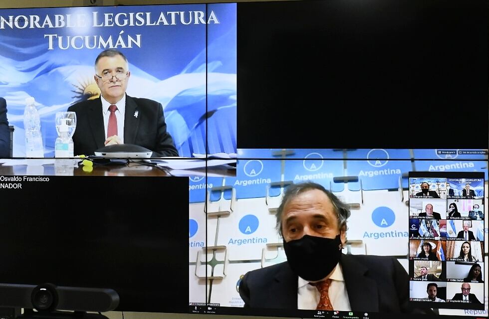 Jaldo y la liga de vicegobernadores se reunieron con el embajador argentino en España Raúl Alfonsin