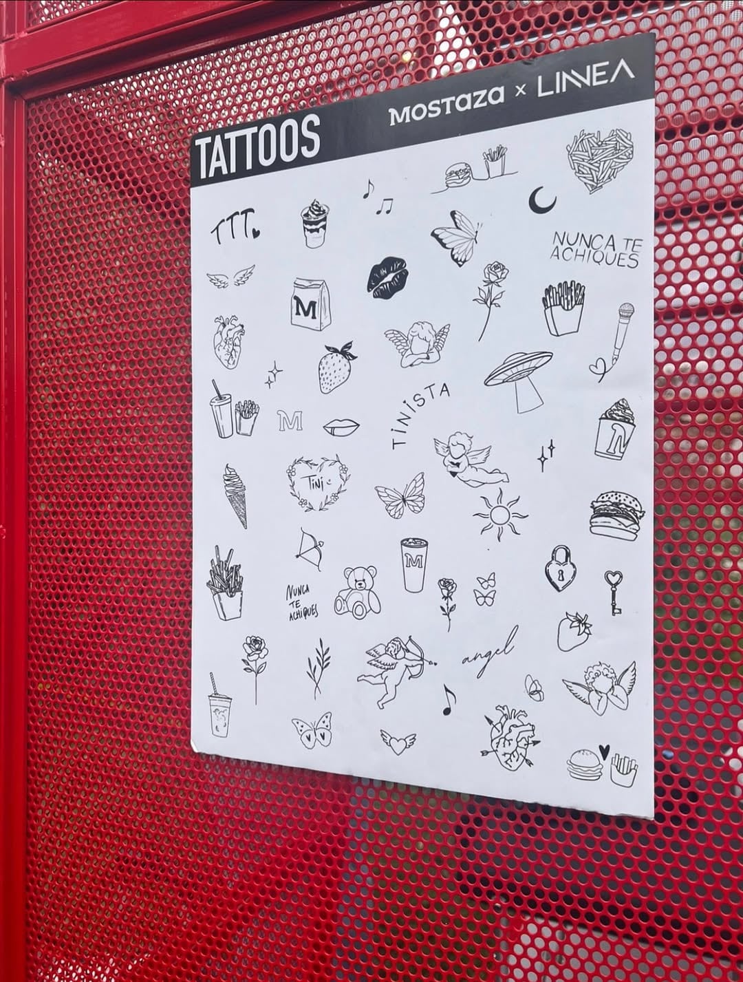 Festival Futttura: el spot en Tecnópolis que ofrece tatuajes reales gratis de Tini Stoessel