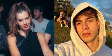 La China Suárez y Rusherking, muy enamorados.