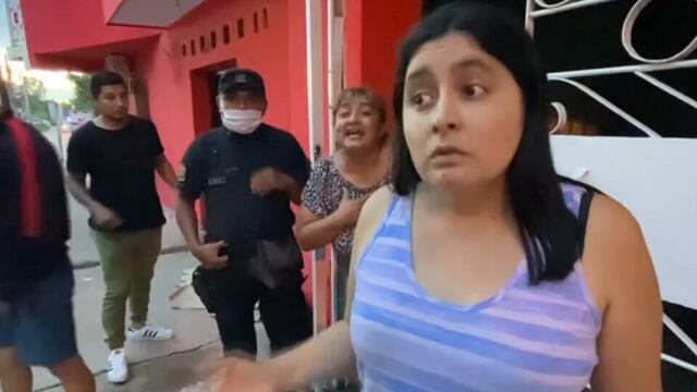 La defensora oficial Rosa Díaz cuando saltó a luz el escándalo de las donaciones retenidas.