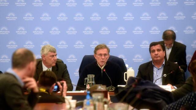El secretario de Agricultura, Juan José Bahillo, expuso en un plenario de comisiones de Diputados. Foto: HCDN.