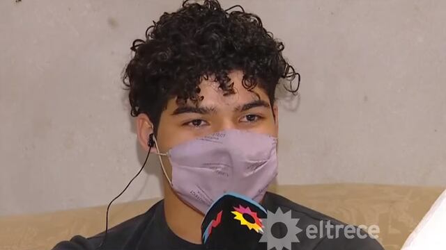 Jeremías, el estudiante increpado por la docente K: “Yo quería que me respondiera una pregunta y ella sacó un libreto”. (Captura de pantalla)