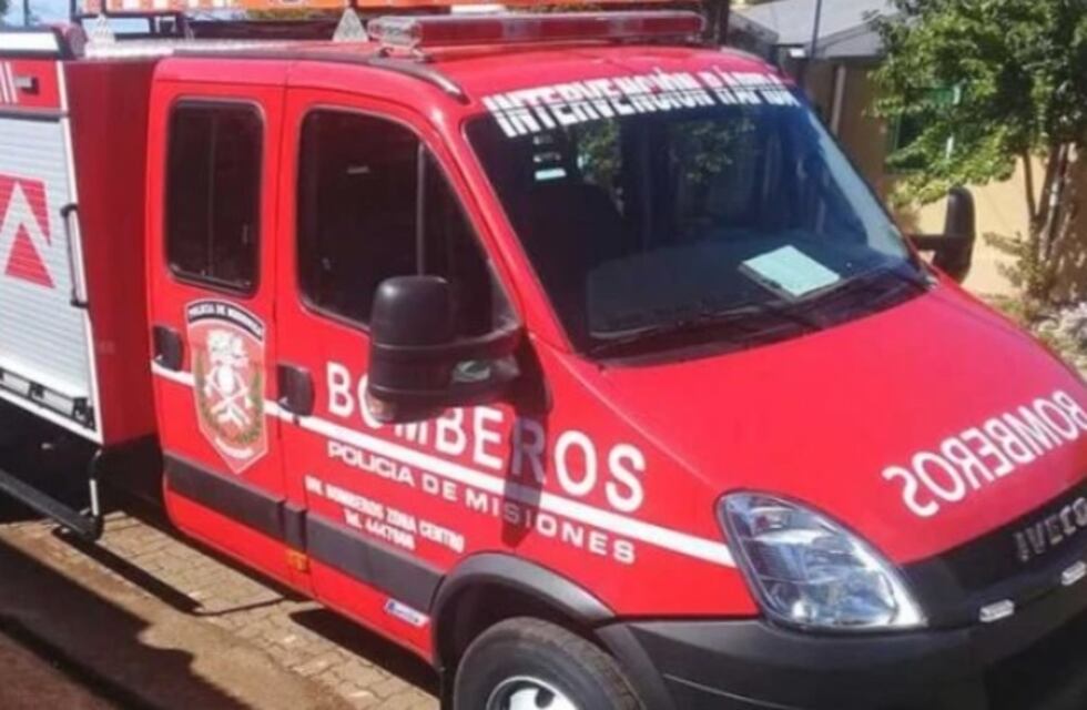 Vivienda se consumió por el fuego en El Soberbio