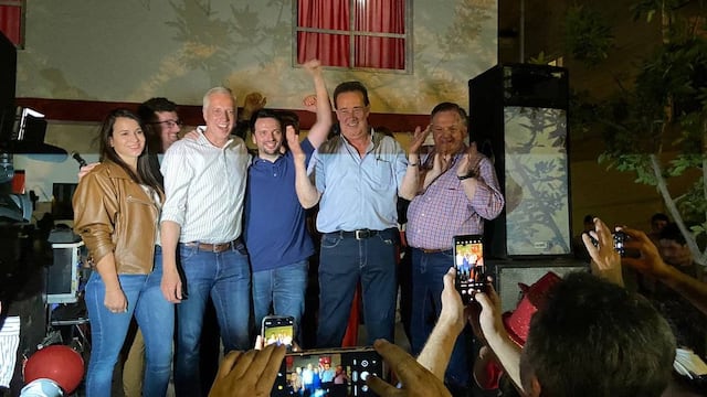 Los radicales celebraron en la cuna de Vicentin.