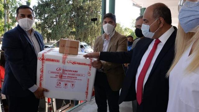 “Empezamos el proceso para terminar con esta pesadilla que asoló a la humanidad”, dijo Manzur sobre la llegada de la vacuna