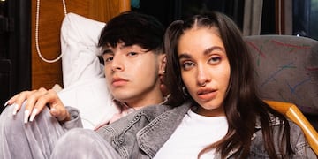 La pareja en una foto promocional de "Antes de ti", la bachata que compartieron meses atrás. (Instagram).