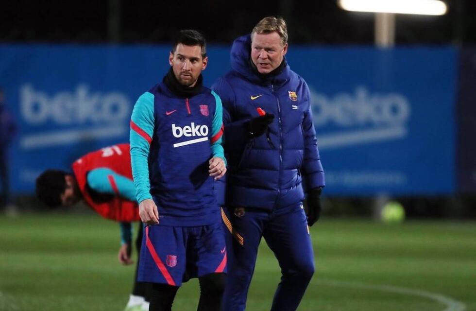 Koeman despidió a Messi del Barcelona: “Aún es difícil asimilar”