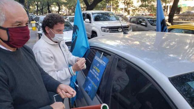 La UEPC convocó a una nueva movilización con automóviles, esta vez en Sierras Chicas.