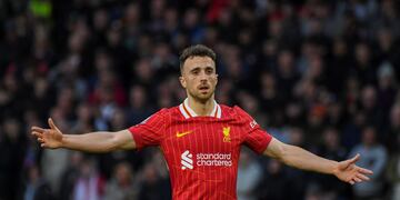 Diogo Jota se suma a la lista de futbolistas que murieron en accidentes de tránsito (AP)