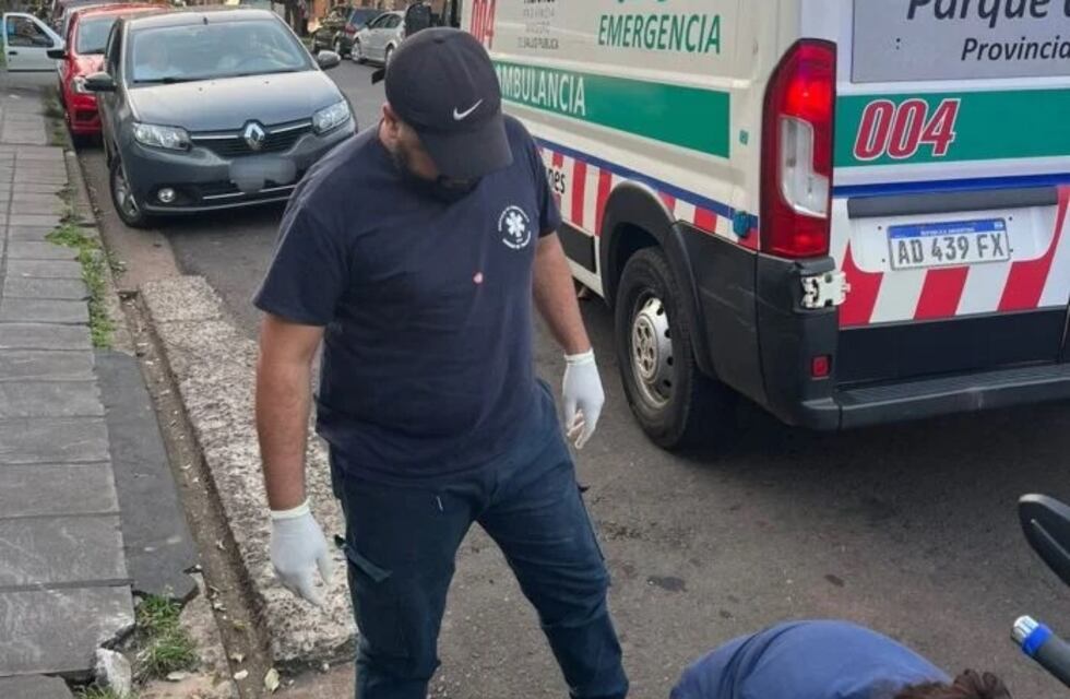 Menor herido tras chocar con una motocicleta en Posadas