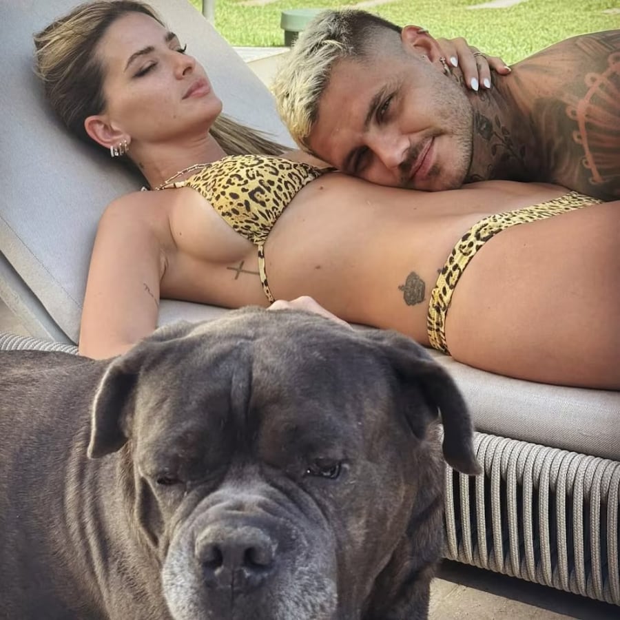 Las fotos de Mauro Icardi y la China Suárez que alimentaron los rumores de embarazo.