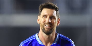 Messi, la imagen que cotiza a la selección argentina (AFA)