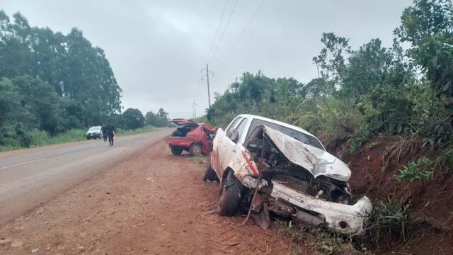 Una madre y su hijo fallecieron en un accidente de tránsito en Comandante Andresito.