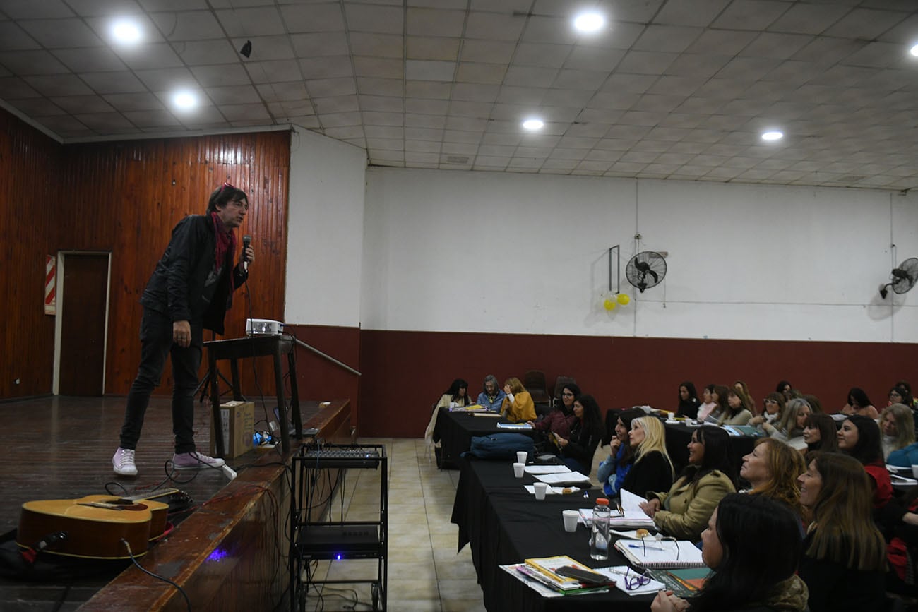 Córdoba. Lezcano, durante una intervención (Ramiro Pereyra/La Voz).
