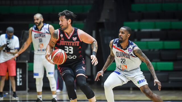 Nicolás Romano, pieza clave de un Instituto tricampeón que en 2023 va por más (Marcelo Endelli / Liga Nacional).