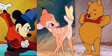 Bambi, Winnie Pooh y Mickey Mouse se suman a la lista de personajes que pasarían a ser de dominio público.